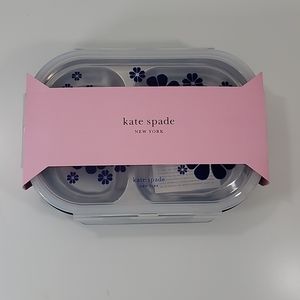 Kate Spade Pink and Blue Food Storage Container
